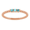 Natural Blue Zircon | Round | 2mm