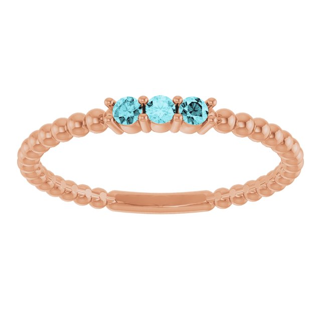 Natural Blue Zircon | Round | 2mm