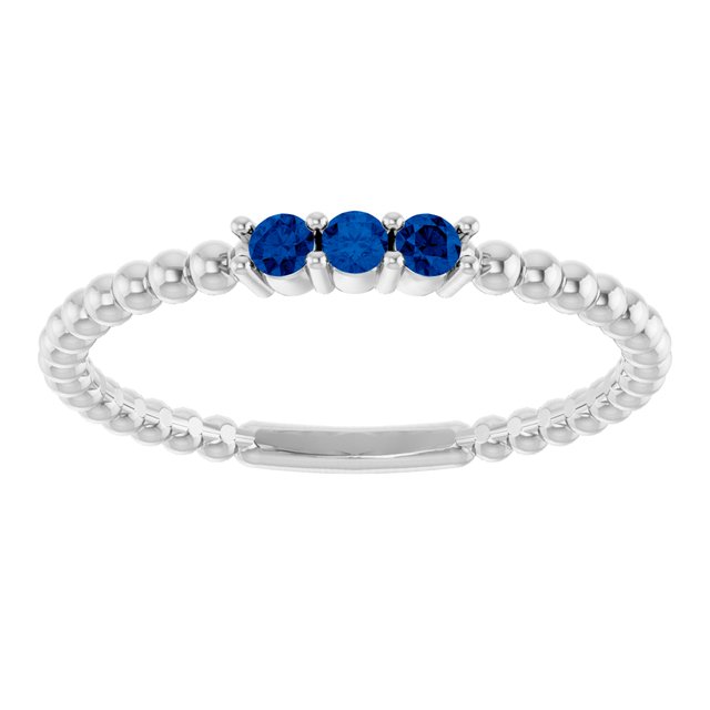 Natural Blue Sapphire | Round | 2mm | Lab-Grown Blue Sapphire | Round | 2mm