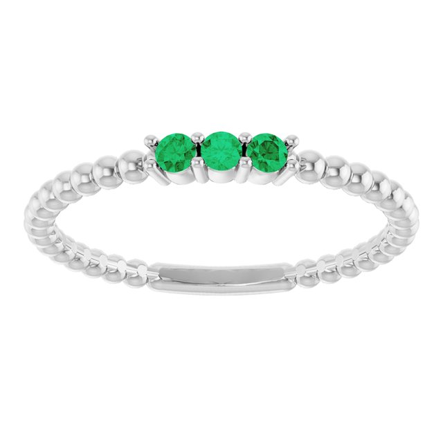 Natural Emerald | Round | 2mm | Lab-Grown Emerald | Round | 2mm