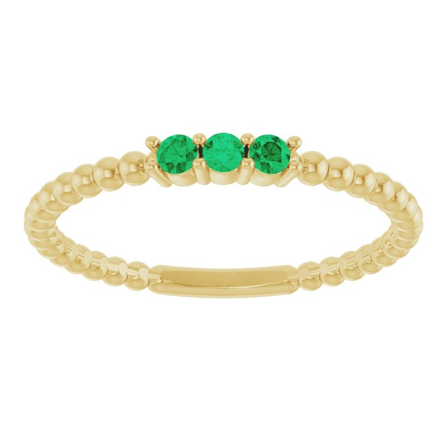 Natural Emerald | Round | 2mm | Lab-Grown Emerald | Round | 2mm