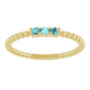 Natural Blue Zircon | Round | 2mm