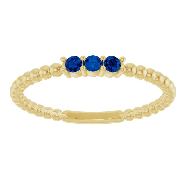 Natural Blue Sapphire | Round | 2mm | Lab-Grown Blue Sapphire | Round | 2mm
