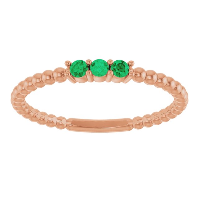 Natural Emerald | Round | 2mm | Lab-Grown Emerald | Round | 2mm