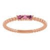 Natural Pink Tourmaline | Round | 2mm