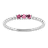 Natural Pink Tourmaline | Round | 2mm