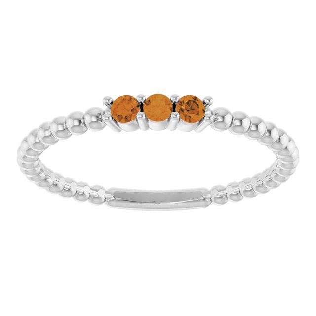 Natural Citrine | Round | 2mm