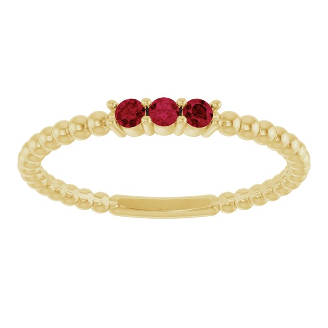 Natural Ruby | Round | 2mm | Lab-Grown Ruby | Round | 2mm