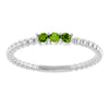 Natural Peridot | Round | 2mm