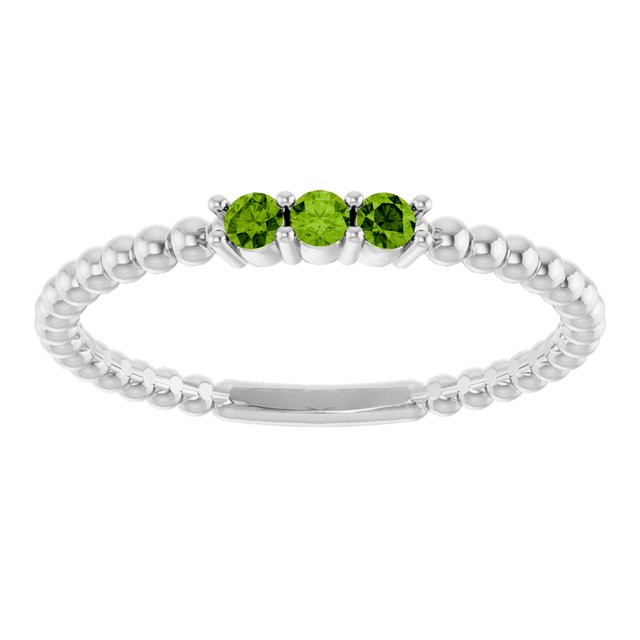 Natural Peridot | Round | 2mm