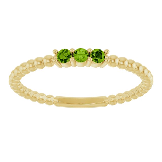 Natural Peridot | Round | 2mm