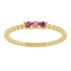 Natural Pink Tourmaline | Round | 2mm