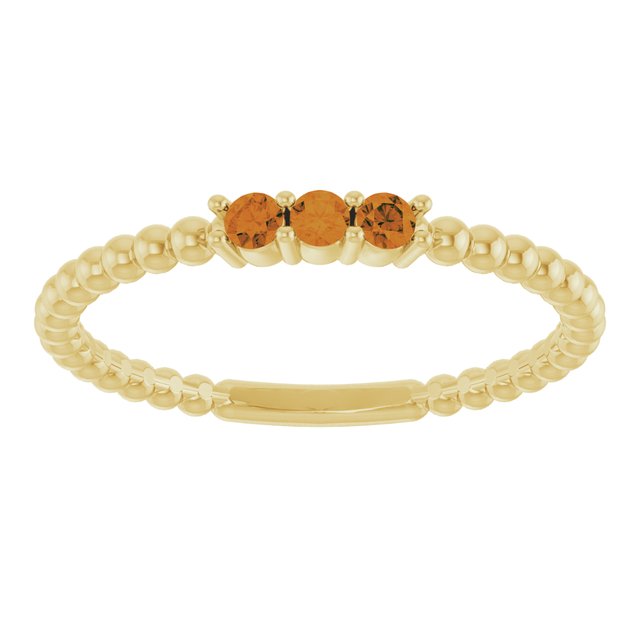 Natural Citrine | Round | 2mm