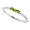Natural Peridot | Round | 2mm