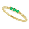 Natural Emerald | Round | 2mm | Lab-Grown Emerald | Round | 2mm