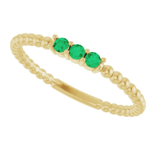 Natural Emerald | Round | 2mm | Lab-Grown Emerald | Round | 2mm