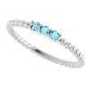 Natural Blue Zircon | Round | 2mm