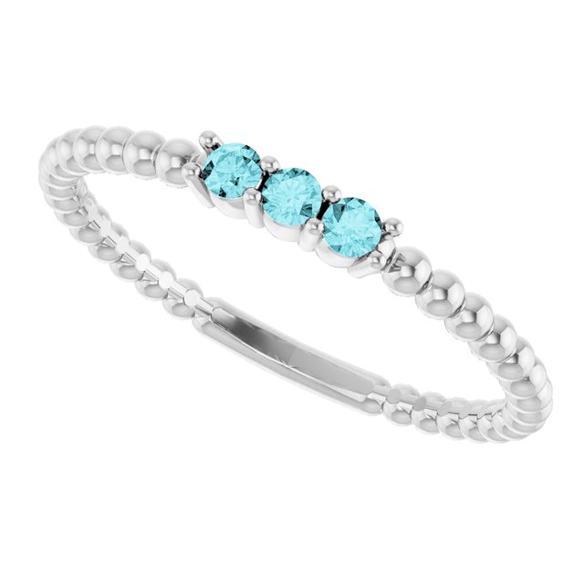 Natural Blue Zircon | Round | 2mm