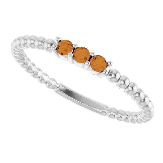 Natural Citrine | Round | 2mm