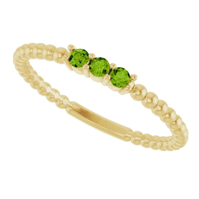 Natural Peridot | Round | 2mm