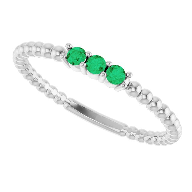 Natural Emerald | Round | 2mm | Lab-Grown Emerald | Round | 2mm