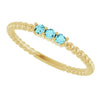 Natural Blue Zircon | Round | 2mm
