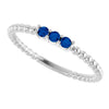 Natural Blue Sapphire | Round | 2mm | Lab-Grown Blue Sapphire | Round | 2mm