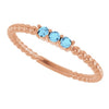 Natural Aquamarine | Round | 2mm