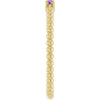 Natural Amethyst | Round | 2mm