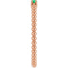 Natural Emerald | Round | 2mm | Lab-Grown Emerald | Round | 2mm