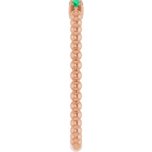 Natural Emerald | Round | 2mm | Lab-Grown Emerald | Round | 2mm