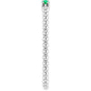 Natural Emerald | Round | 2mm | Lab-Grown Emerald | Round | 2mm