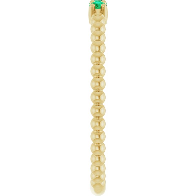 Natural Emerald | Round | 2mm | Lab-Grown Emerald | Round | 2mm