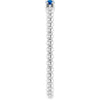 Natural Blue Sapphire | Round | 2mm | Lab-Grown Blue Sapphire | Round | 2mm