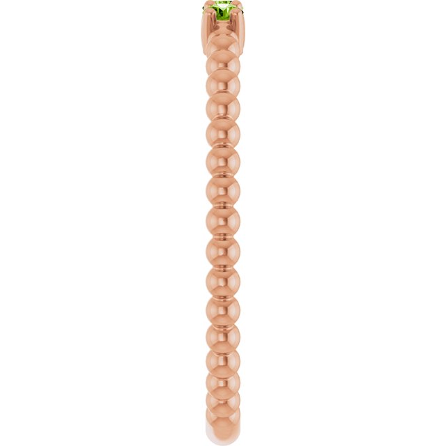 Natural Peridot | Round | 2mm