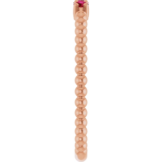 Natural Ruby | Round | 2mm | Lab-Grown Ruby | Round | 2mm