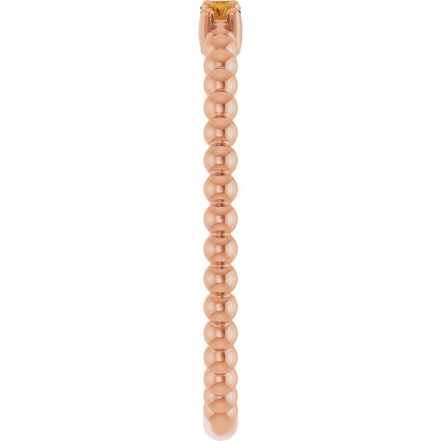 Natural Citrine | Round | 2mm