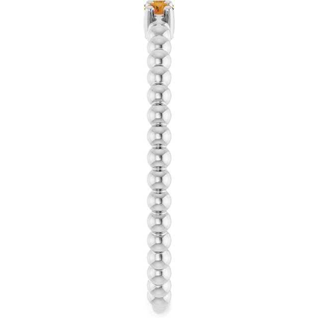 Natural Citrine | Round | 2mm