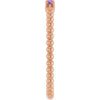 Natural Amethyst | Round | 2mm
