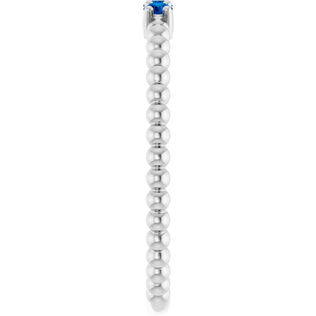 Natural Blue Sapphire | Round | 2mm | Lab-Grown Blue Sapphire | Round | 2mm