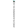 Natural Blue Zircon | Round | 2mm