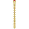 Natural Mozambique Garnet | Round | 2mm