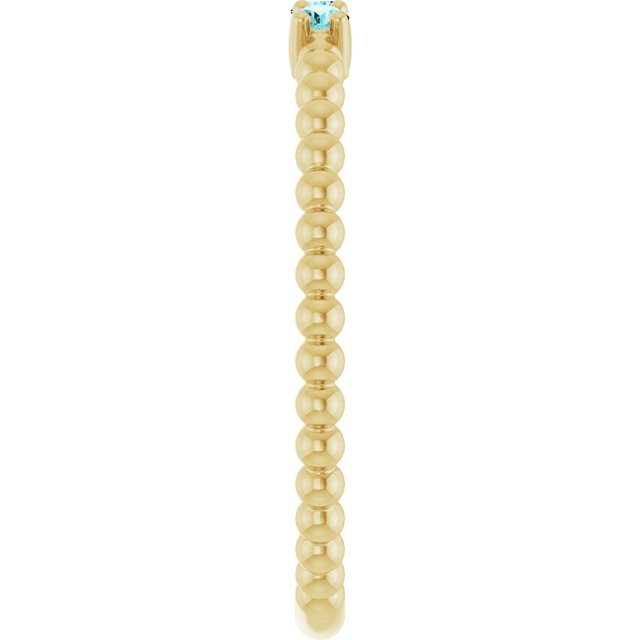 Natural Blue Zircon | Round | 2mm