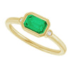 Lab-Grown Emerald | Emerald | 6 x 4mm