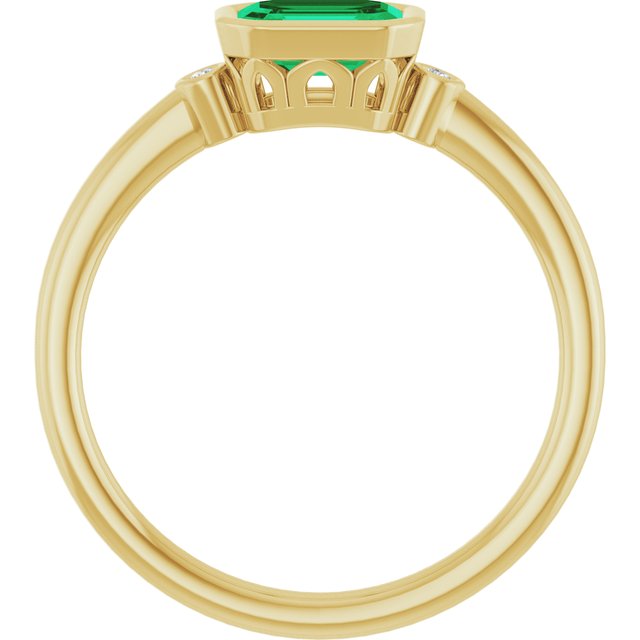 Lab-Grown Emerald | Emerald | 6 x 4mm