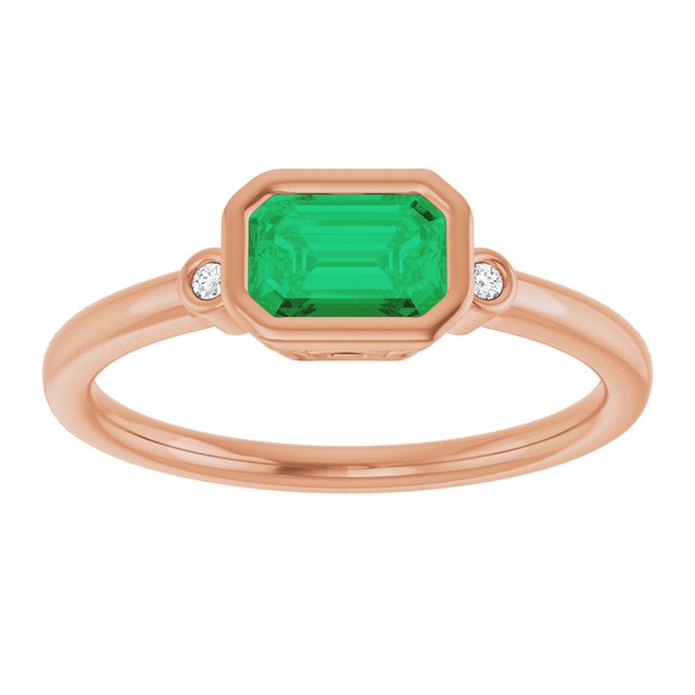 Lab-Grown Emerald | Emerald | 6 x 4mm