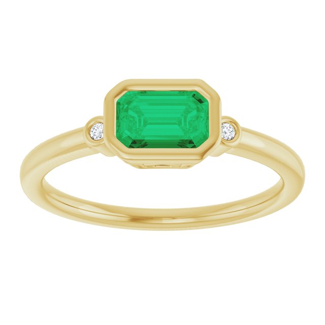 Lab-Grown Emerald | Emerald | 6 x 4mm