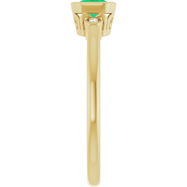 Lab-Grown Emerald | Emerald | 6 x 4mm