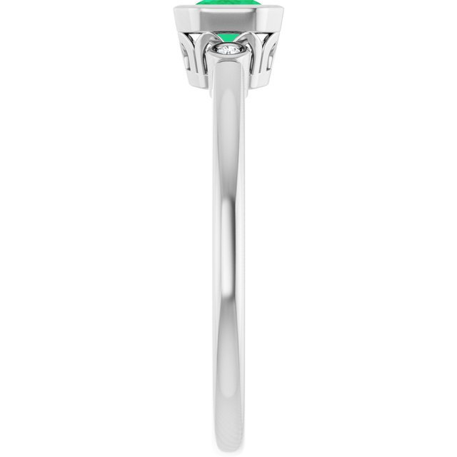 Lab-Grown Emerald | Emerald | 6 x 4mm