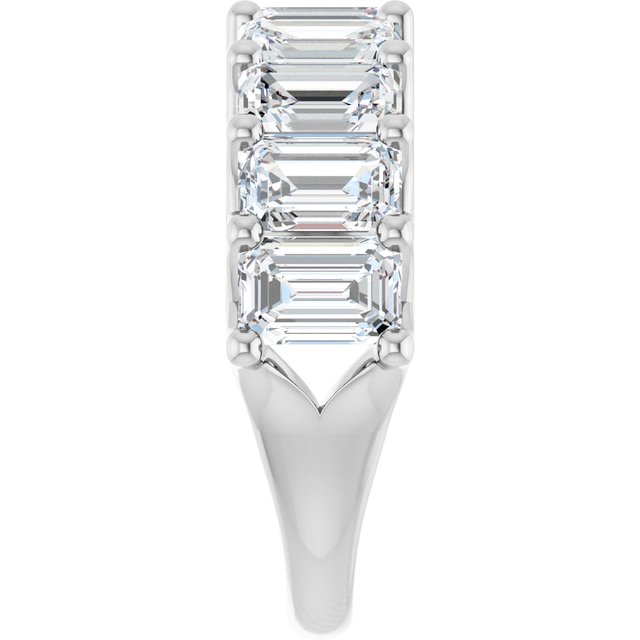 Lab-Grown Diamond | Emerald | 6 x 4mm | Natural Diamond | Emerald | 6 x 4mm